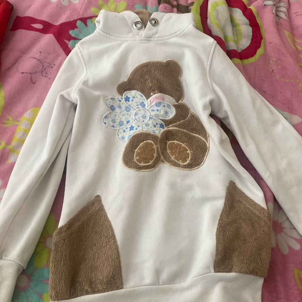 Warm Teddy bear hoddie!